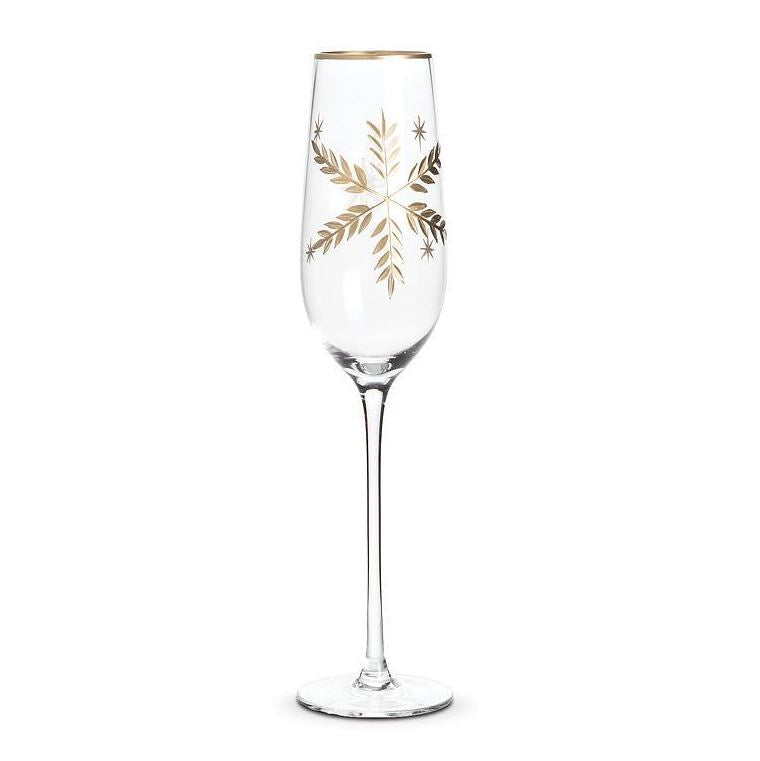 Snowflake Flute, Set of 4