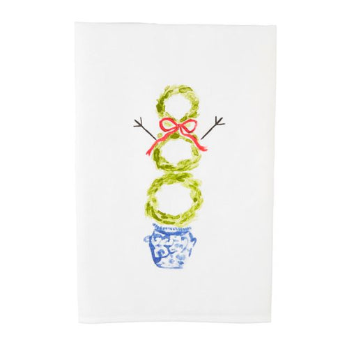 Christmas Topiary Towel