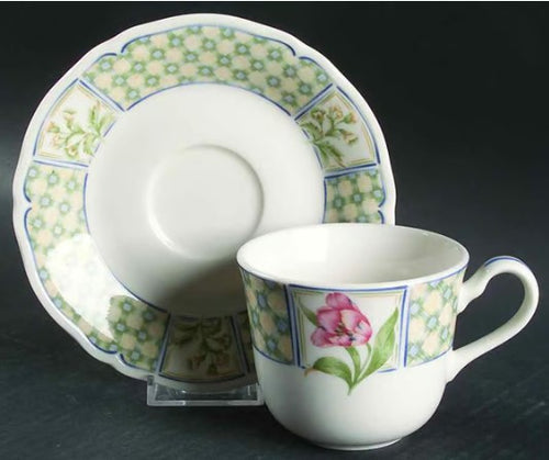 Sonoma Trellis Cup and Saucer by Noritake