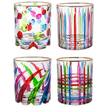 Load image into Gallery viewer, Spin it Fashion Low Ball Glasses asst.