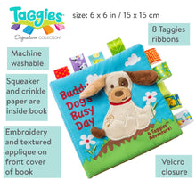 Load image into Gallery viewer, Taggies Buddy Dog Soft Book