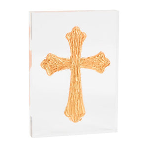 Tall Acrylic Cross Plaque