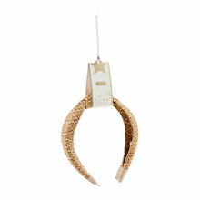 Load image into Gallery viewer, Tan Raffia Woven Headband