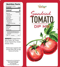 Load image into Gallery viewer, Sundried Tomato Dip Mix
