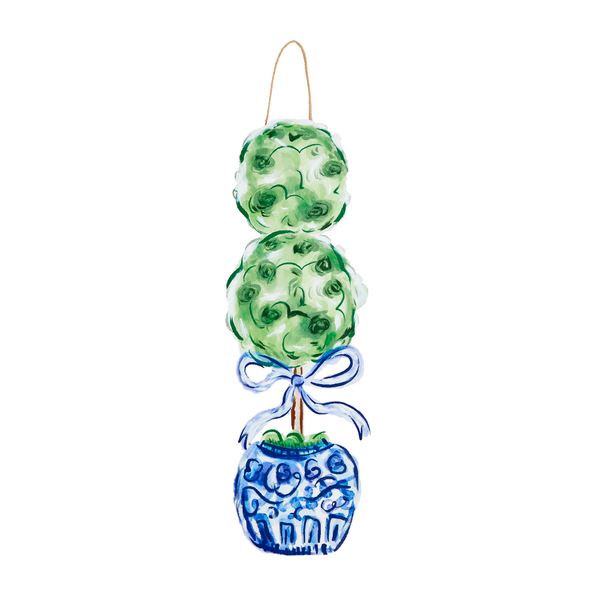 Topiary Door Hanger