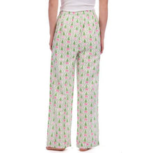 Load image into Gallery viewer, Tree &amp; Bow Holiday Pajama Pants