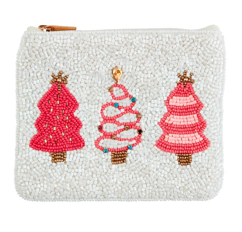 Trees Holiday Beaded Case