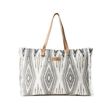 Load image into Gallery viewer, Tribal Spirit Adventure Weekender Bag In Off White