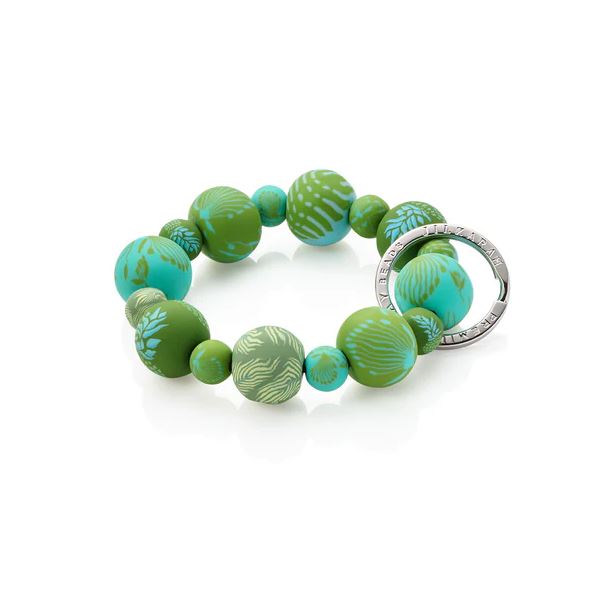 Tropical Green Wrist Keychain