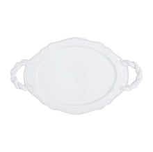 Load image into Gallery viewer, Twisted Handle Ceramic Platter