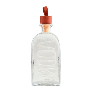 Vodka Glass Leather Decanter