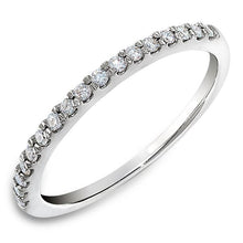Load image into Gallery viewer, 14kt White Gold 0.17ct Wedding Band