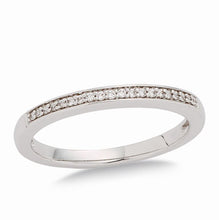 Load image into Gallery viewer, White Gold Diamond Halo Bridal Set