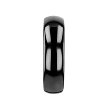 Load image into Gallery viewer, RAVEN Domed Black Tungsten Wedding Band