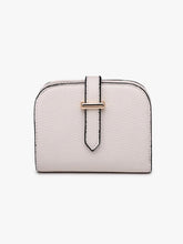 Load image into Gallery viewer, Magnolia Vegan RFID Bifold Wallet - Ivory