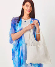 Load image into Gallery viewer, White Crochet Shoulder Bag