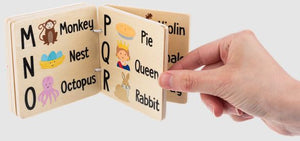 Wooden ABC Book