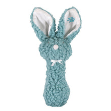 Load image into Gallery viewer, Woolly Bunny Post Rattle, 3 Asst
