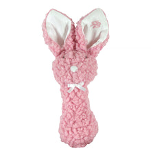 Load image into Gallery viewer, Woolly Bunny Post Rattle, 3 Asst