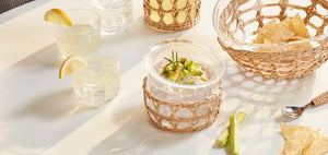 Acrylic Woven Chiller Dip Bowl