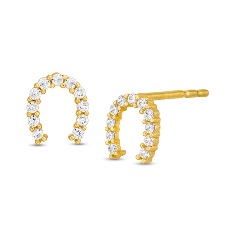 Horseshoe Stud Earrings