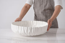 Load image into Gallery viewer, Mascali Bianca Collection - Extra Large Shallow Bowl