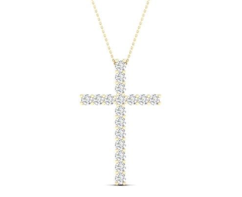 Cross Pendant 1.00 carat