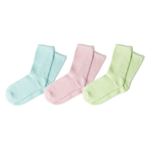 You Had Me at Aloe Super Soft Spa Socks, 3 asst