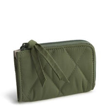 Load image into Gallery viewer, Bronze Green Zip Card Pouch