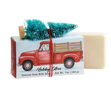 Load image into Gallery viewer, Christmas Goat Milk Bar Soap - Holiday Citrus