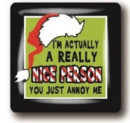 Grouchy Phrase Magnets, 6 Asst.