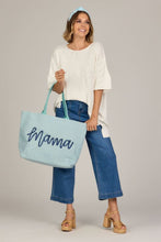 Load image into Gallery viewer, Mama Tote-Blue
