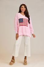 Load image into Gallery viewer, Blush Americana Sweater