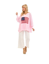 Load image into Gallery viewer, Blush Americana Sweater