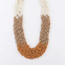 Load image into Gallery viewer, Zaylee Braided Bead Collar Necklace