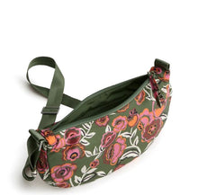 Load image into Gallery viewer, Bubbly Flowers Green Springbrook Sling Crossbody