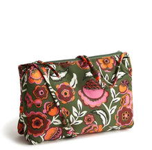 Load image into Gallery viewer, Bubbly Flowers Green Foxbury Crossbody