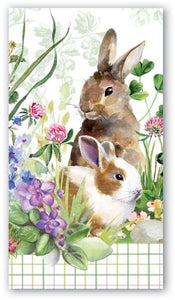 Bunny Meadow Hostess Napkin