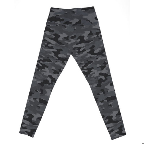 Camo Fleece-Lined Leggings