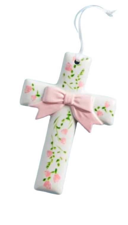Ceramic Crosses, 4 Asst
