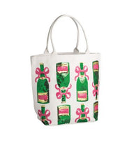 Load image into Gallery viewer, Cheers White Sparkle Tote