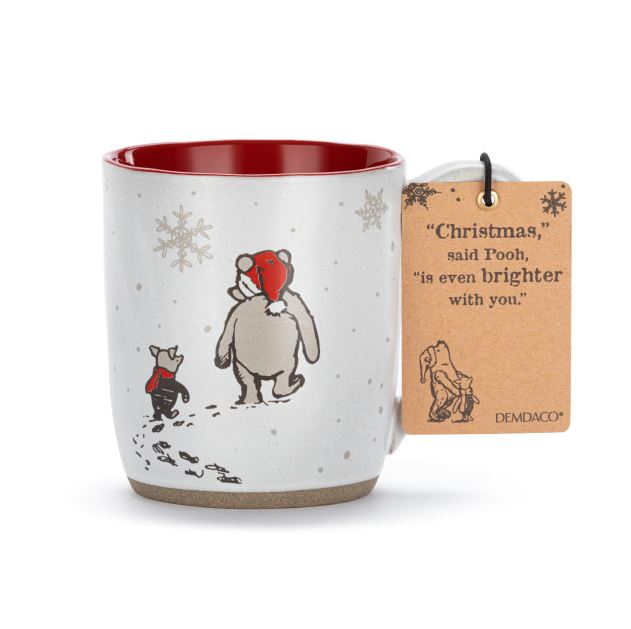 Pooh & Piglet Holiday Mug