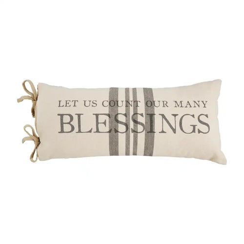 Count Your Blessings Throw Pillow