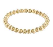 Load image into Gallery viewer, Dignity Gold 6mm Bead Bracelet