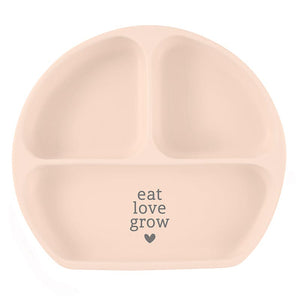 Eat Love Grow Silicone Plate