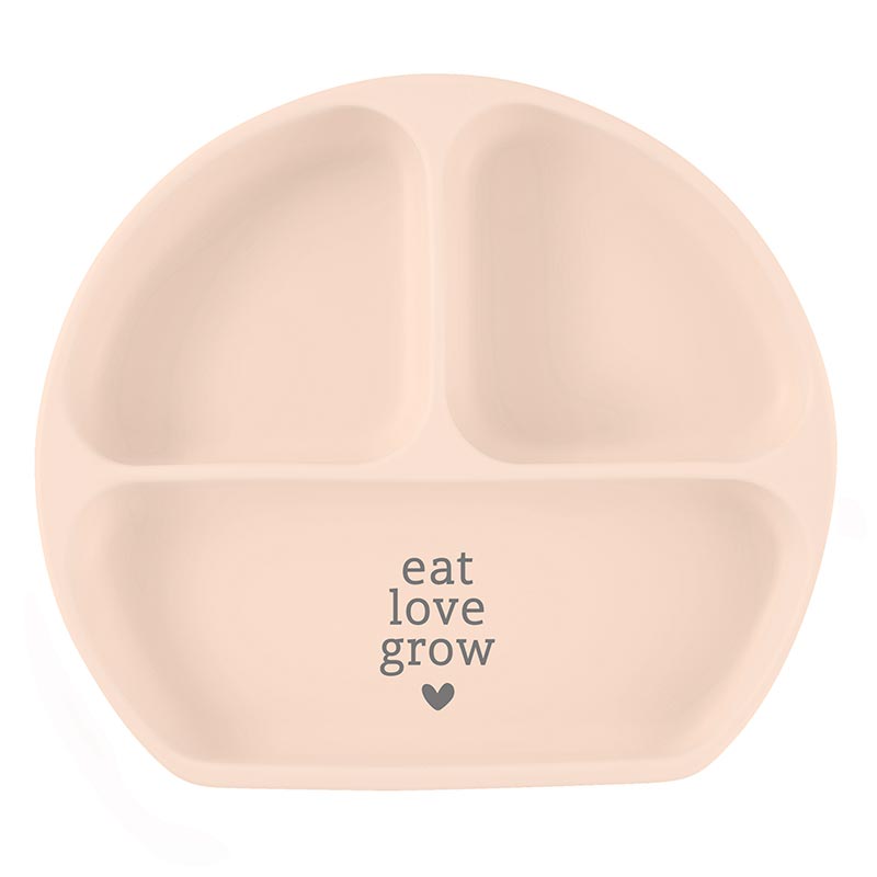 Eat Love Grow Silicone Plate