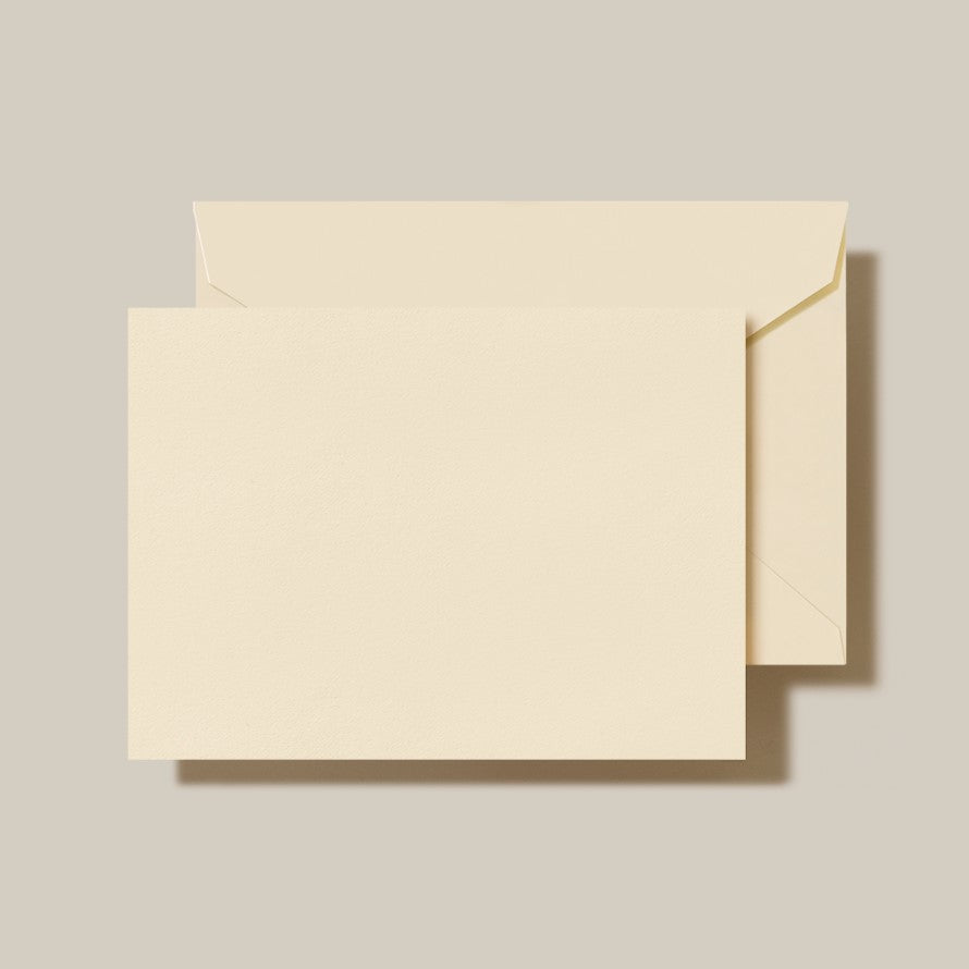 Ecru Folded Notes