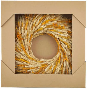 Fall Wheat Wreath