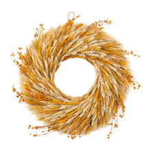 Load image into Gallery viewer, Fall Wheat Wreath