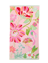 Load image into Gallery viewer, Beach Towel Flamingo Pineapple
